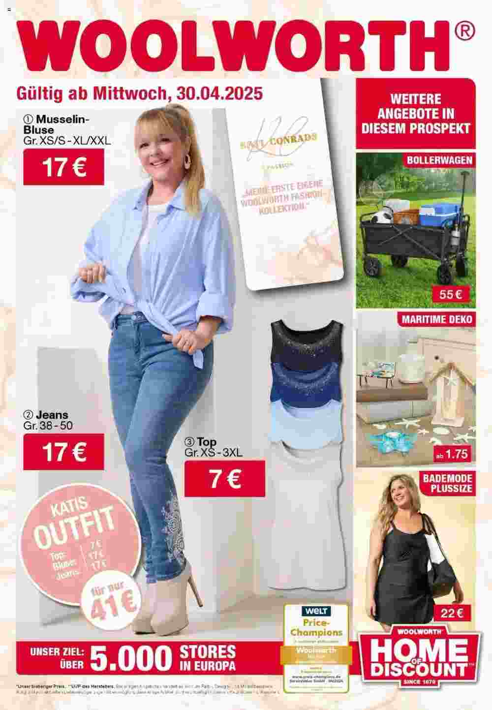 Woolworth Flugblatt (ab 30.04.2025) - Angebote und Prospekt - Seite 1