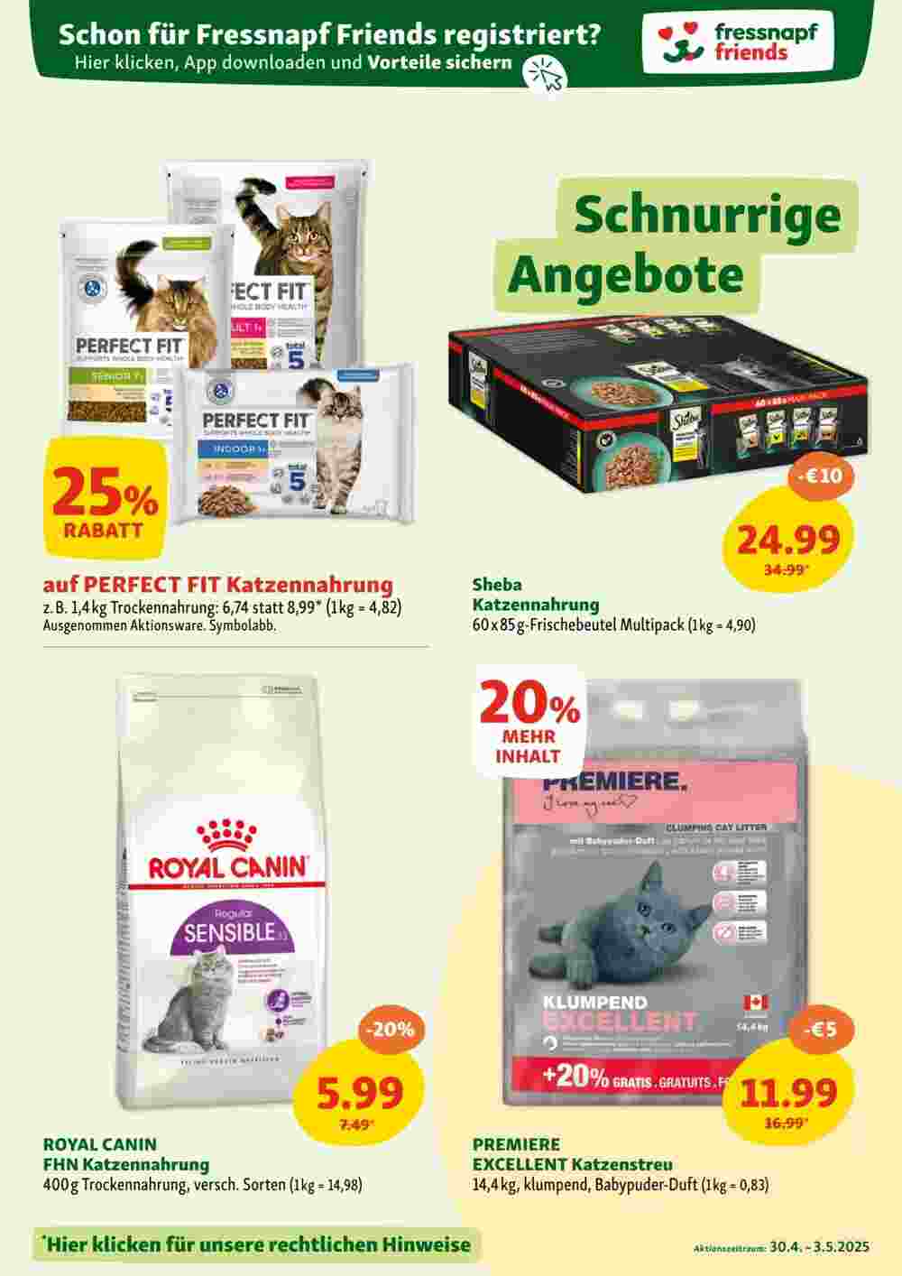 Fressnapf Flugblatt (ab 30.04.2025) - Angebote und Prospekt - Seite 5