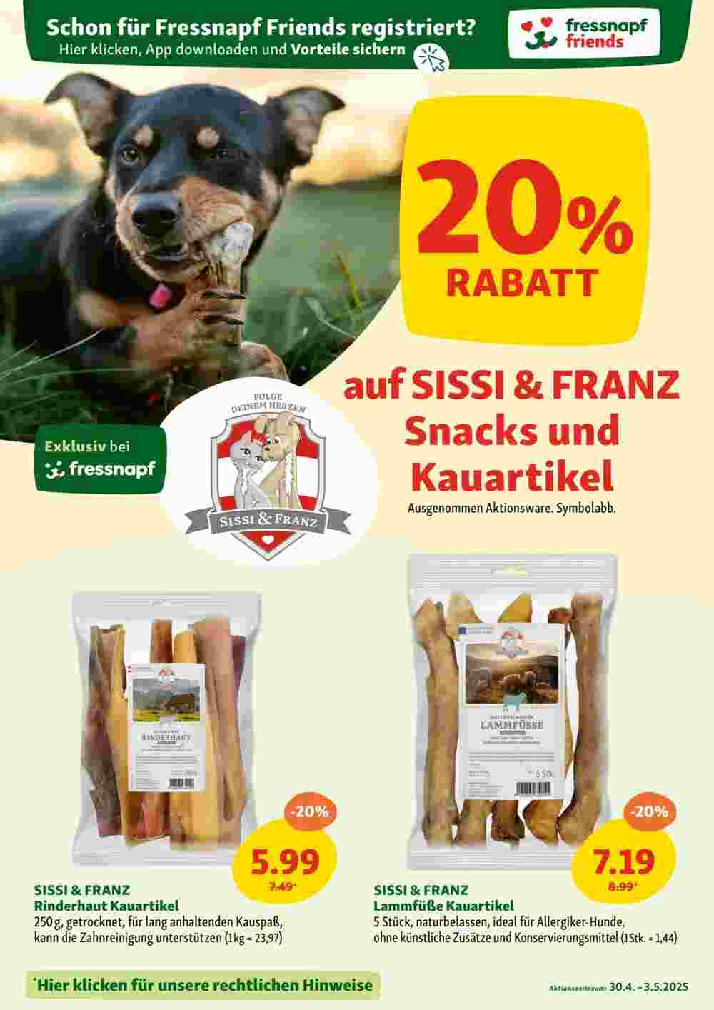 Fressnapf Flugblatt (ab 30.04.2025) - Angebote und Prospekt - Seite 6