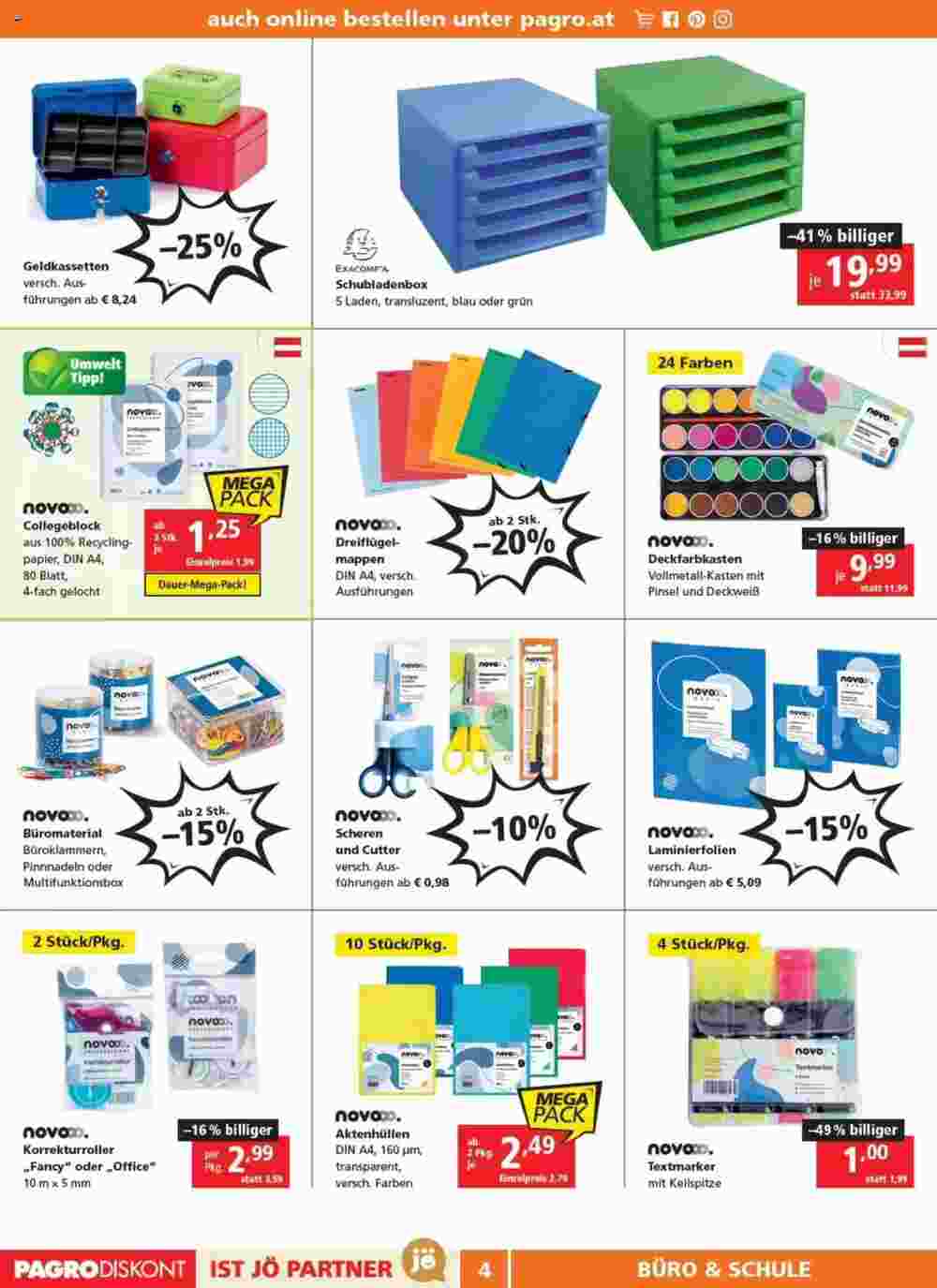 Pagro Diskont Flugblatt (ab 30.04.2025) - Angebote und Prospekt - Seite 4