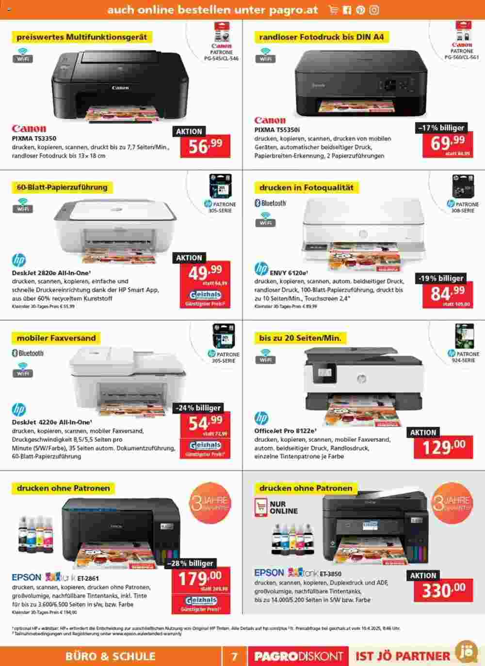 Pagro Diskont Flugblatt (ab 30.04.2025) - Angebote und Prospekt - Seite 7