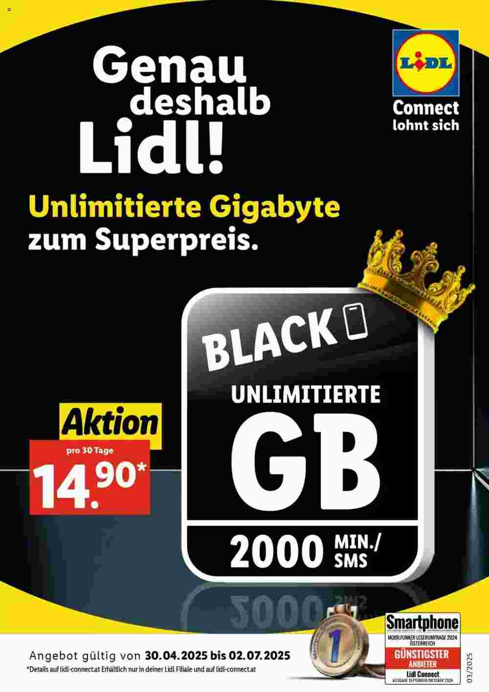Lidl Flugblatt (ab 30.04.2025) - Angebote und Prospekt - Seite 1