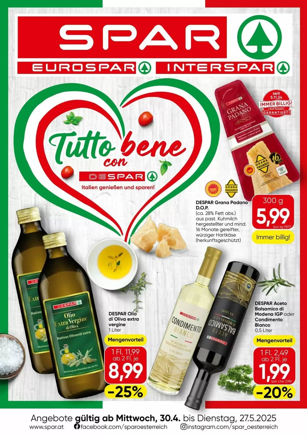 Interspar Flugblatt (ab 30.04.2025) - Angebote und Prospekt - Seite 1