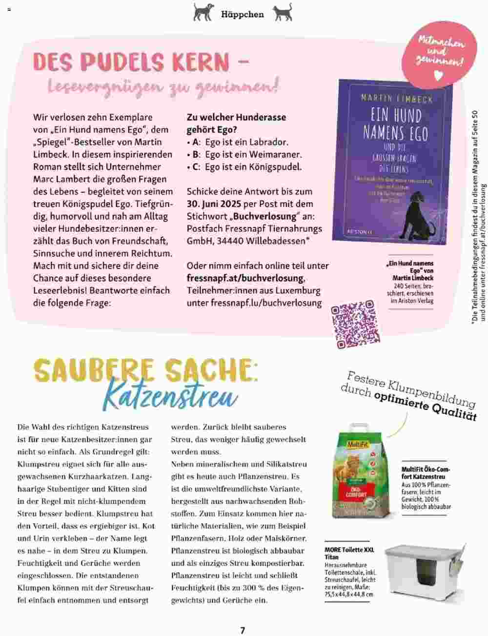 Fressnapf Flugblatt (ab 01.05.2025) - Angebote und Prospekt - Seite 7