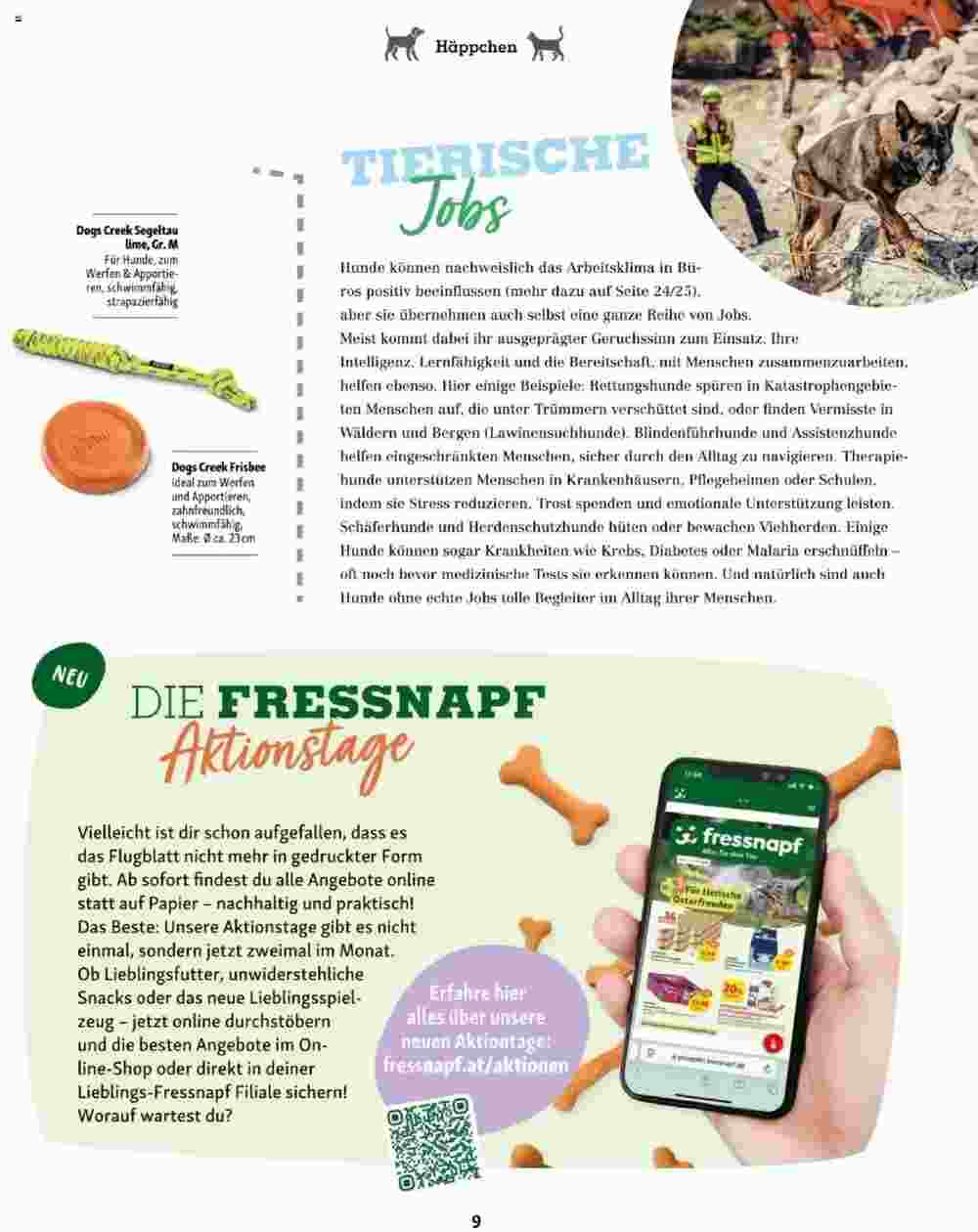 Fressnapf Flugblatt (ab 01.05.2025) - Angebote und Prospekt - Seite 9