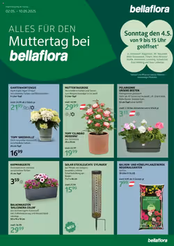 Bellaflora Flugblatt (ab 02.05.2025) - Angebote und Prospekt