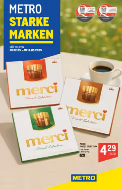 Metro Flugblatt (ab 02.05.2025) - Angebote und Prospekt