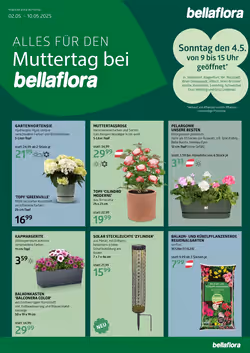 Bellaflora Flugblatt (ab 02.05.2025) - Angebote und Prospekt
