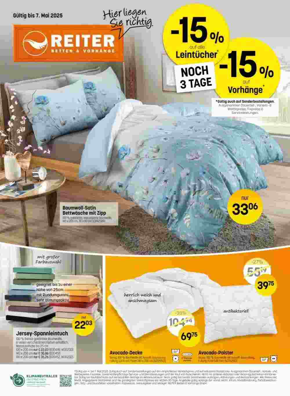 Reiter Flugblatt (ab 04.05.2025) - Angebote und Prospekt - Seite 1