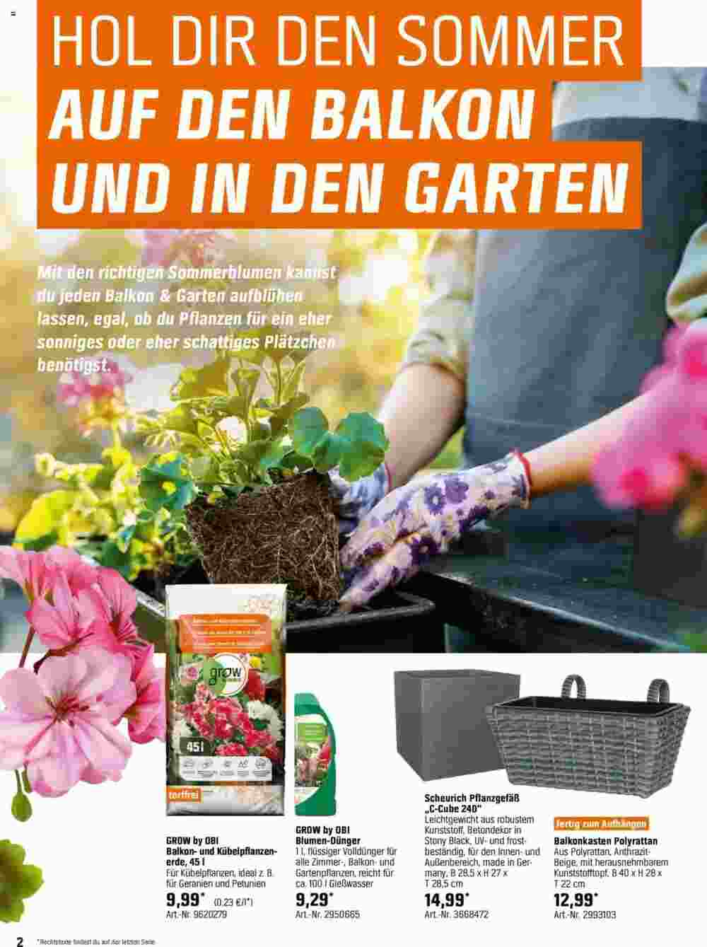 OBI Flugblatt (ab 04.05.2025) - Angebote und Prospekt - Seite 2
