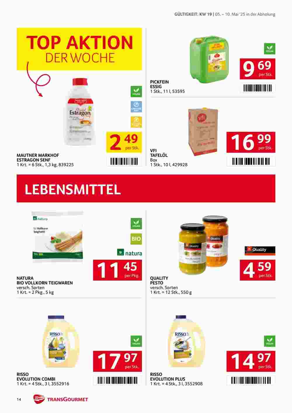 Transgourmet Flugblatt (ab 05.05.2025) - Angebote und Prospekt - Seite 12