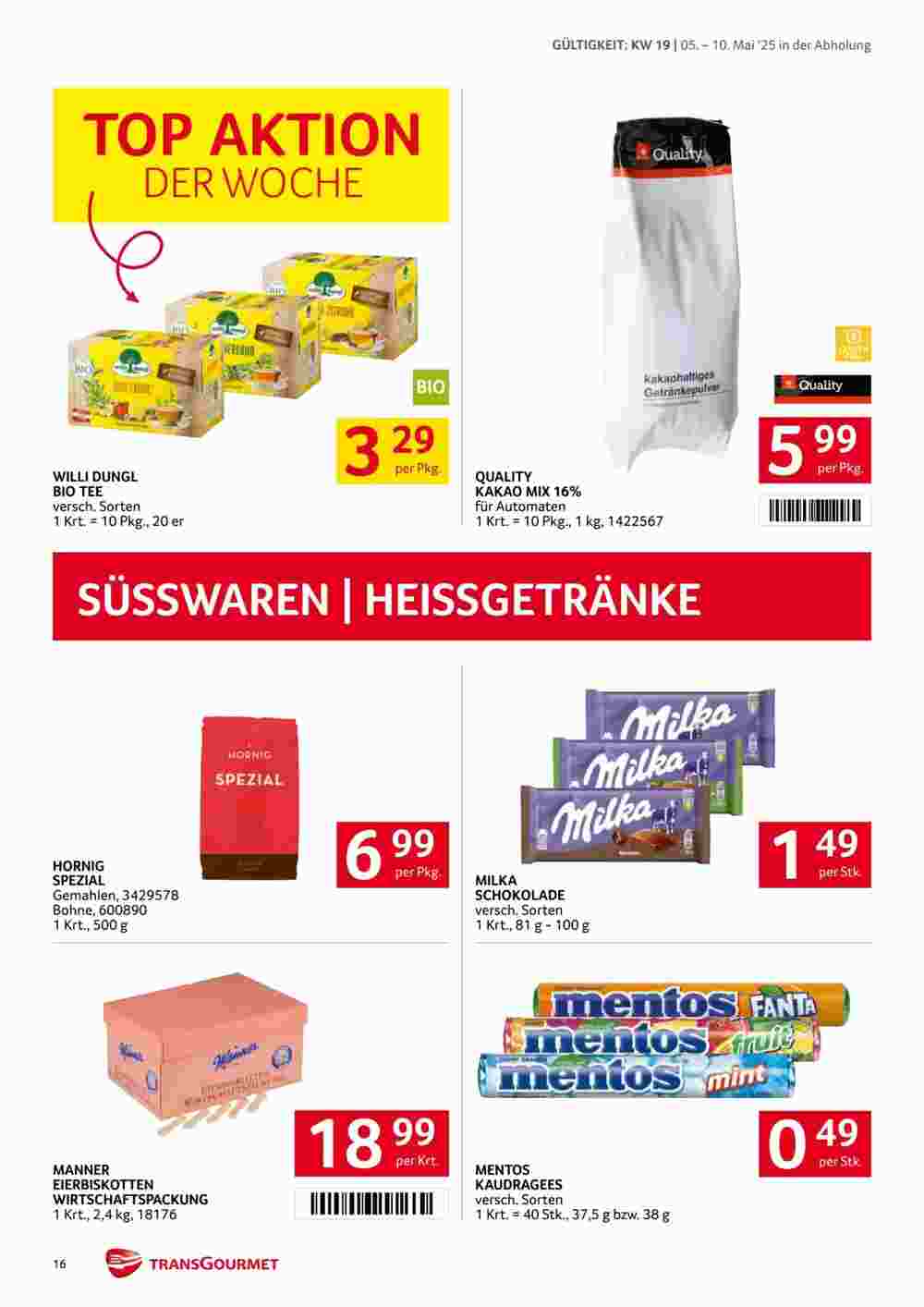 Transgourmet Flugblatt (ab 05.05.2025) - Angebote und Prospekt - Seite 14