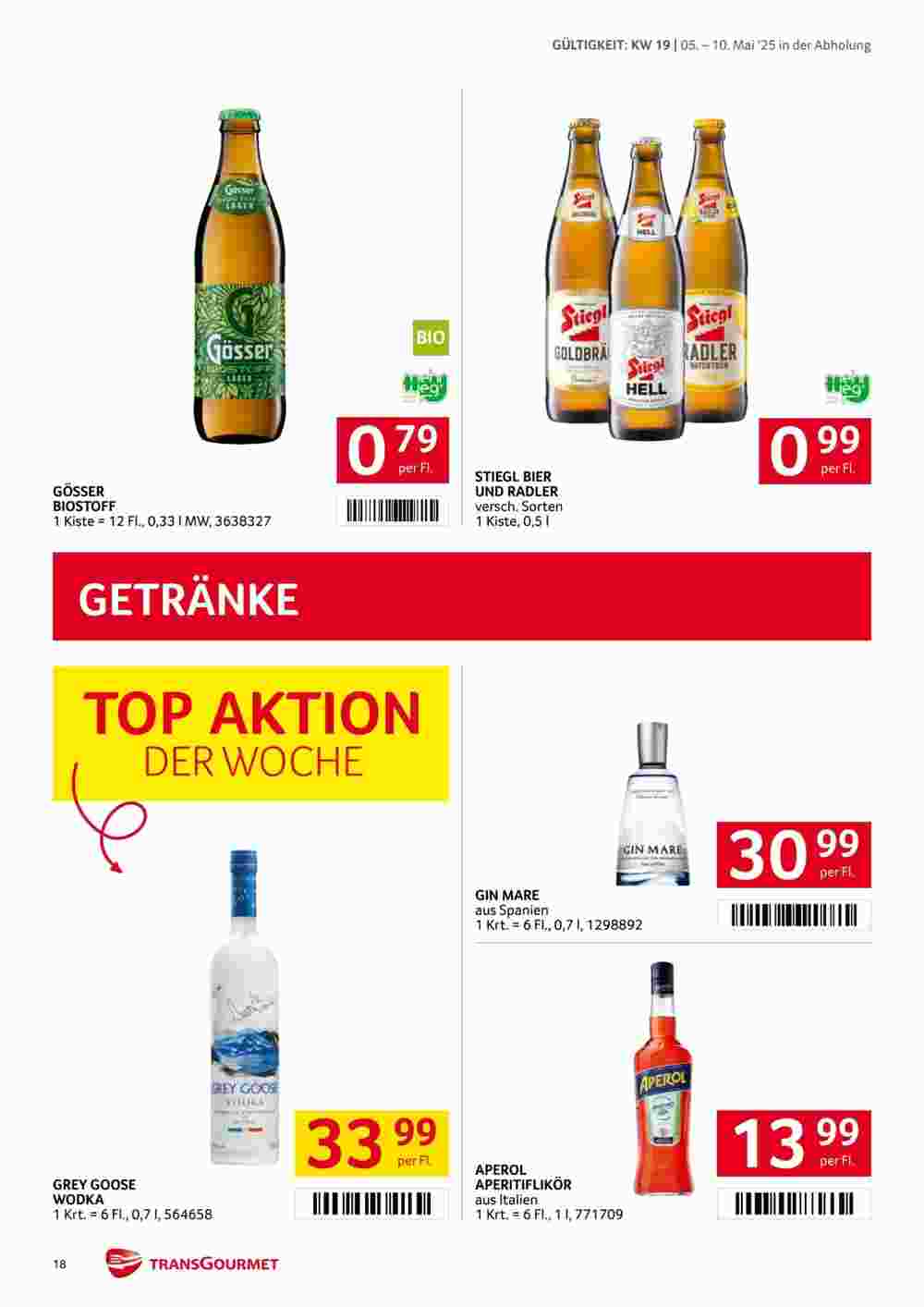 Transgourmet Flugblatt (ab 05.05.2025) - Angebote und Prospekt - Seite 16