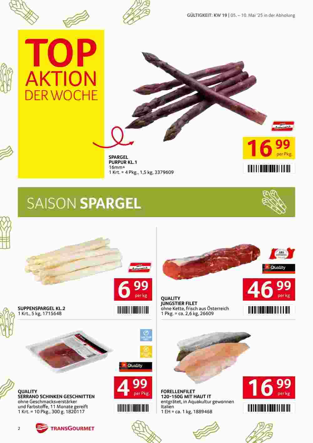 Transgourmet Flugblatt (ab 05.05.2025) - Angebote und Prospekt - Seite 2