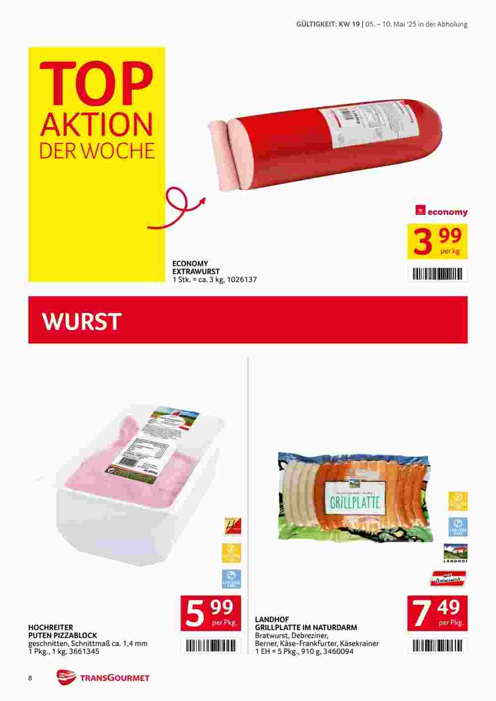 Transgourmet Flugblatt (ab 05.05.2025) - Angebote und Prospekt - Seite 7