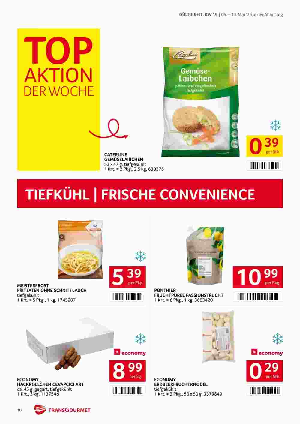 Transgourmet Flugblatt (ab 05.05.2025) - Angebote und Prospekt - Seite 9