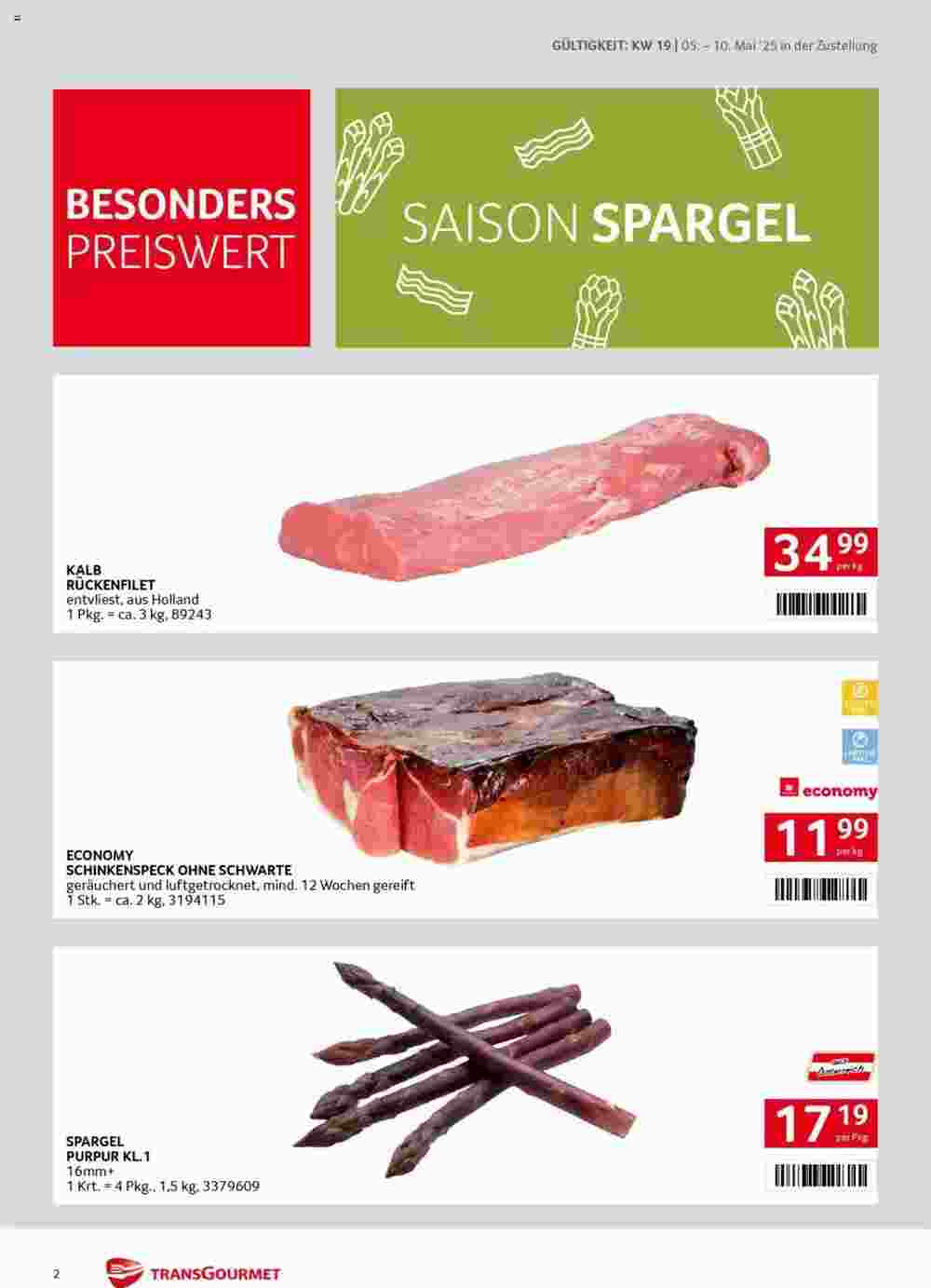 Transgourmet Flugblatt (ab 05.05.2025) - Angebote und Prospekt - Seite 2