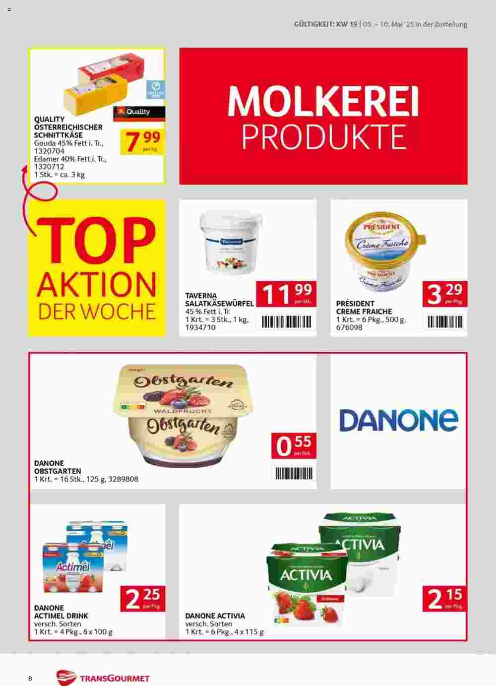 Transgourmet Flugblatt (ab 05.05.2025) - Angebote und Prospekt - Seite 8