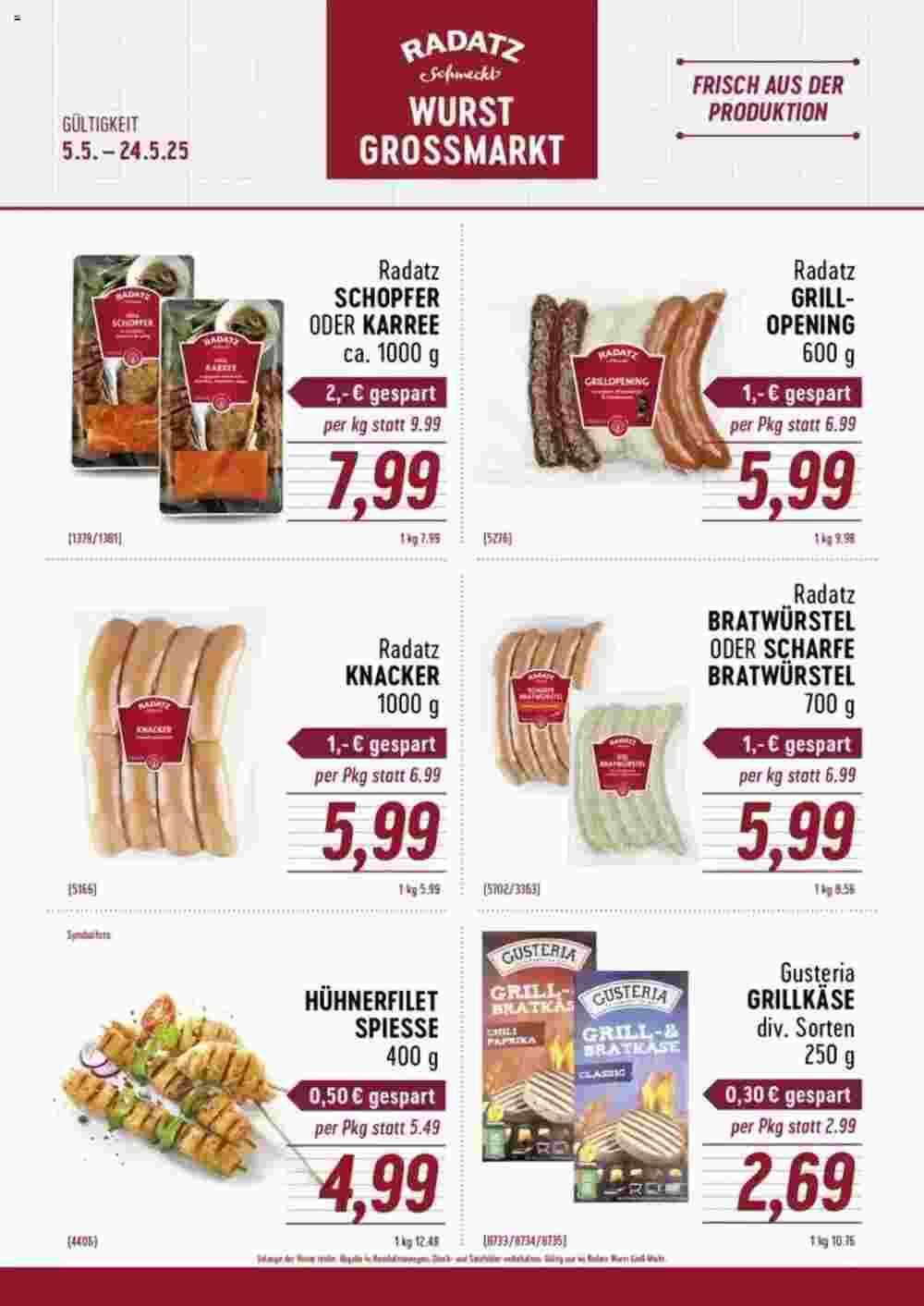 Radatz Flugblatt (ab 05.05.2025) - Angebote und Prospekt - Seite 1
