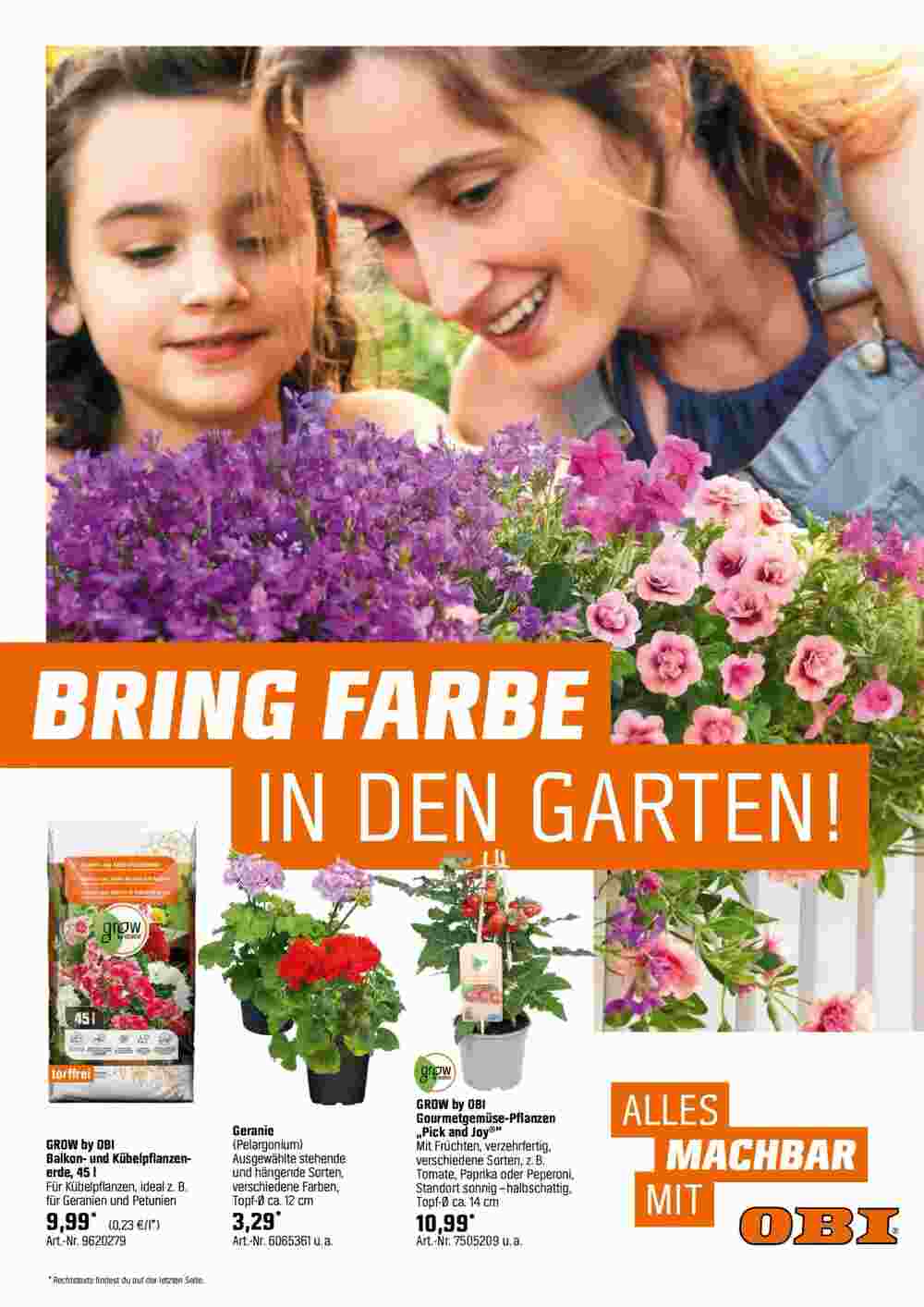 OBI Flugblatt (ab 05.05.2025) - Angebote und Prospekt - Seite 1