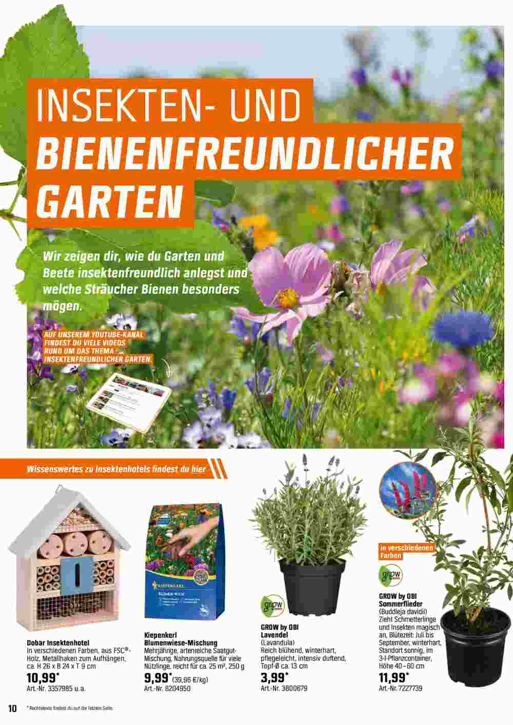 OBI Flugblatt (ab 05.05.2025) - Angebote und Prospekt - Seite 10