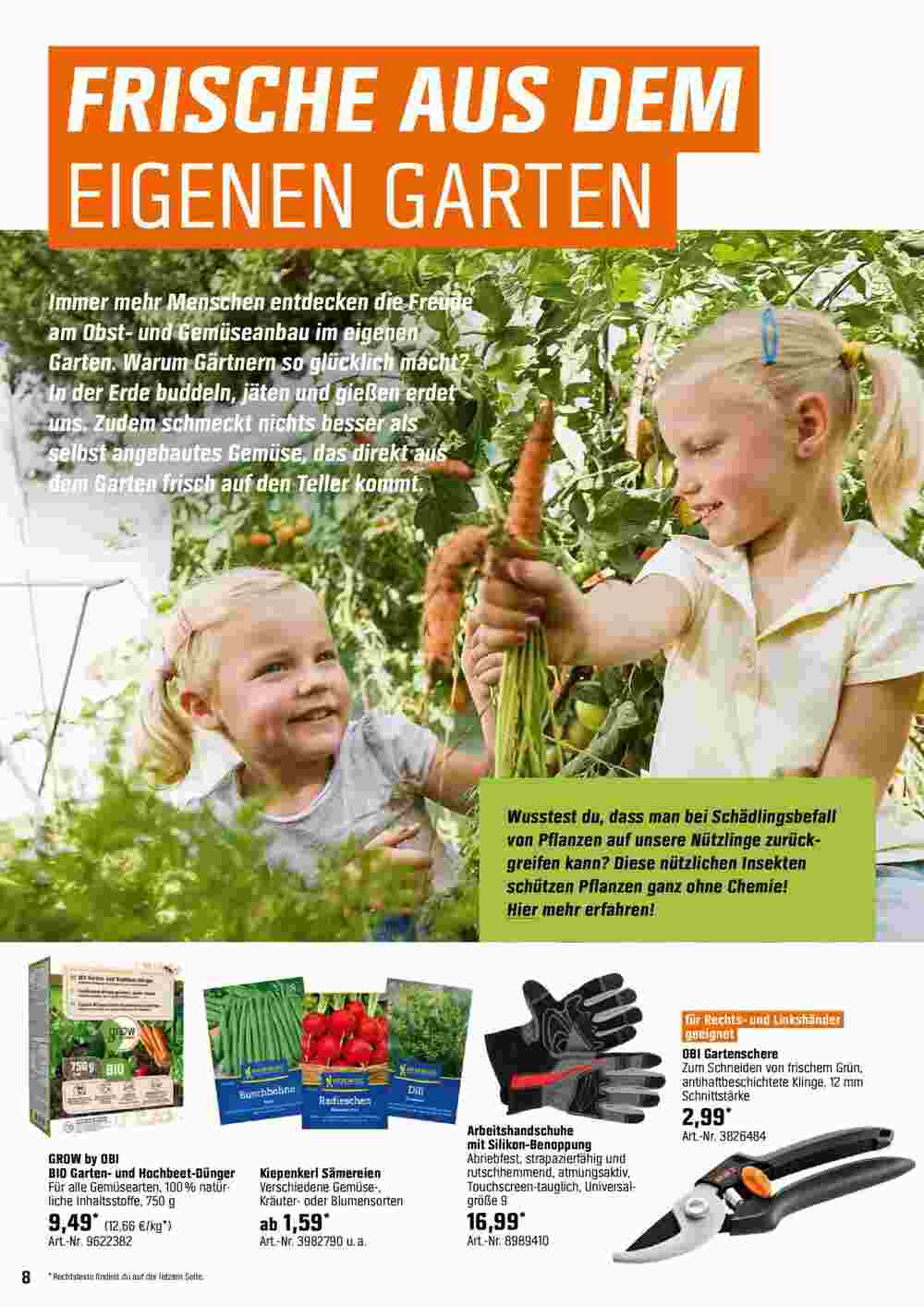 OBI Flugblatt (ab 05.05.2025) - Angebote und Prospekt - Seite 8