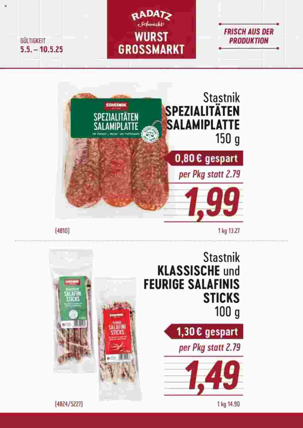 Radatz Flugblatt (ab 05.05.2025) - Angebote und Prospekt - Seite 1