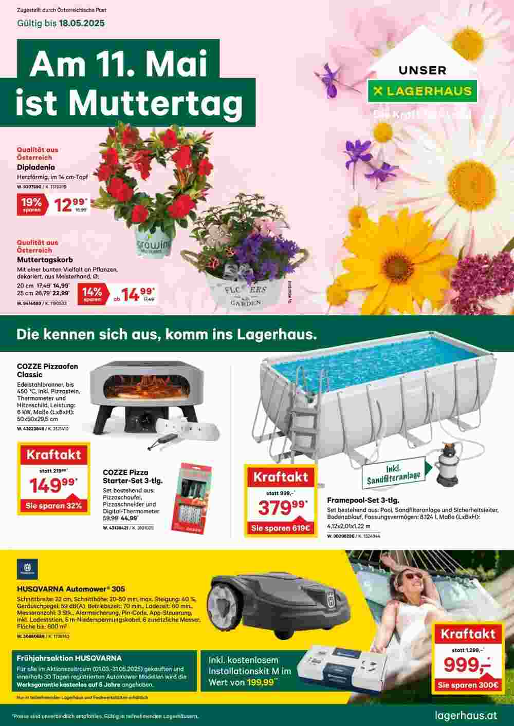 Lagerhaus Flugblatt (ab 06.05.2025) - Angebote und Prospekt - Seite 1