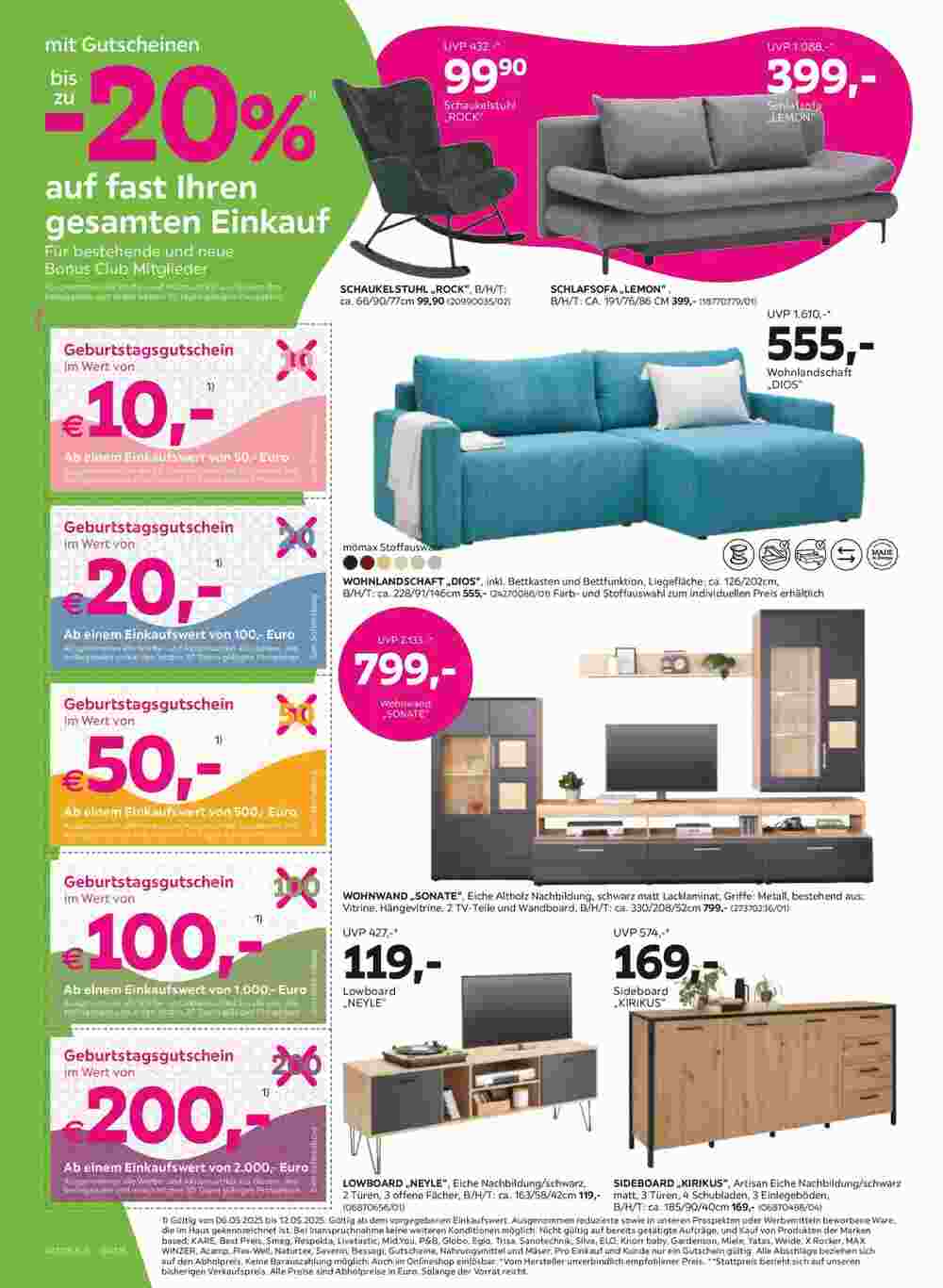 Mömax Flugblatt (ab 06.05.2025) - Angebote und Prospekt - Seite 4