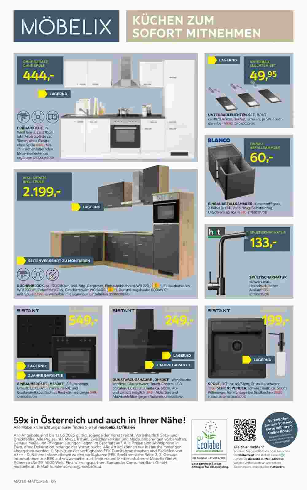 Möbelix Flugblatt (ab 06.05.2025) - Angebote und Prospekt - Seite 4