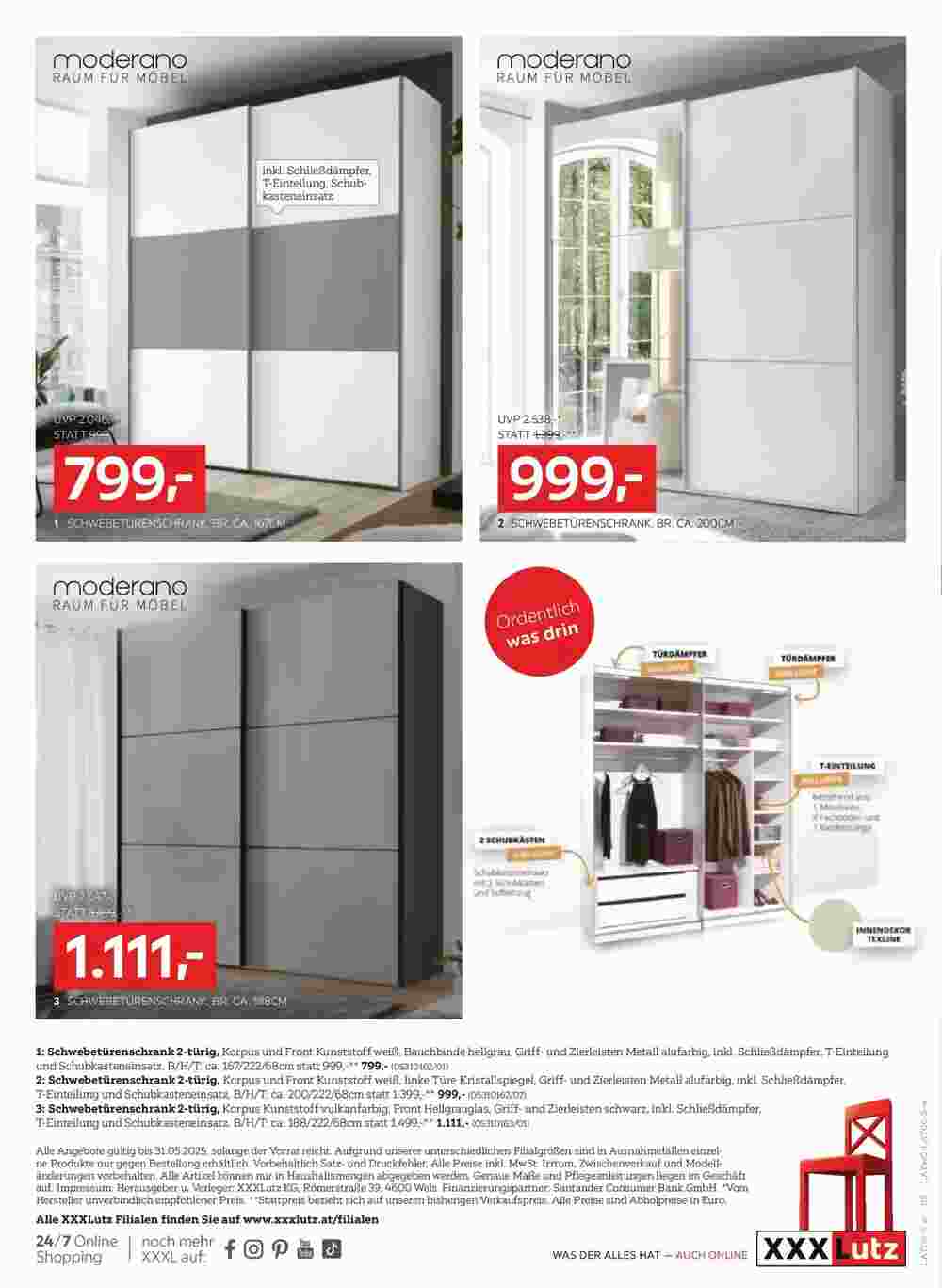 XXXLutz Flugblatt (ab 06.05.2025) - Angebote und Prospekt - Seite 8