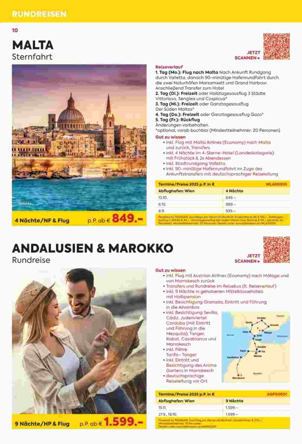 Billa Reisen Flugblatt (ab 06.05.2025) - Angebote und Prospekt - Seite 10