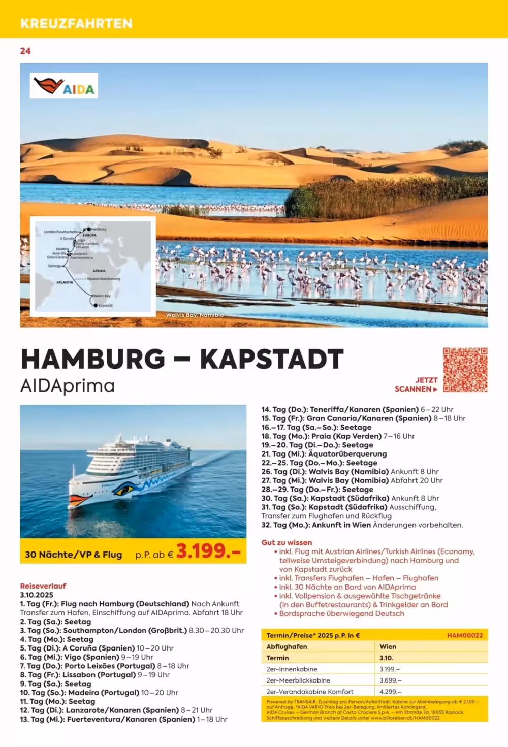 Billa Reisen Flugblatt (ab 06.05.2025) - Angebote und Prospekt - Seite 24
