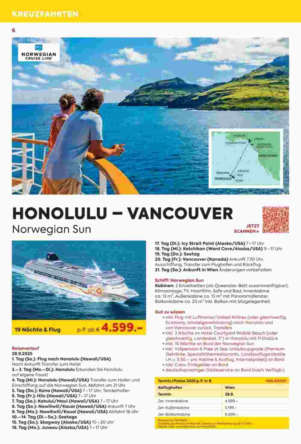 Billa Reisen Flugblatt (ab 06.05.2025) - Angebote und Prospekt - Seite 6