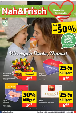 Nah&Frisch Flugblatt (ab 07.05.2025) - Angebote und Prospekt