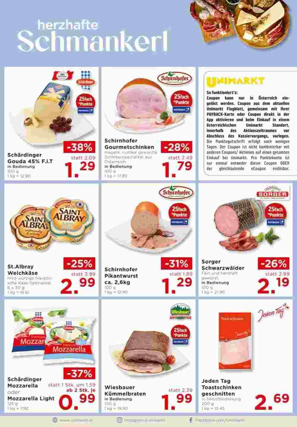 Unimarkt Flugblatt (ab 07.05.2025) - Angebote und Prospekt - Seite 4