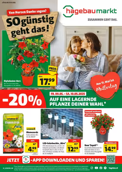 Hagebau Flugblatt (ab 07.05.2025) - Angebote und Prospekt