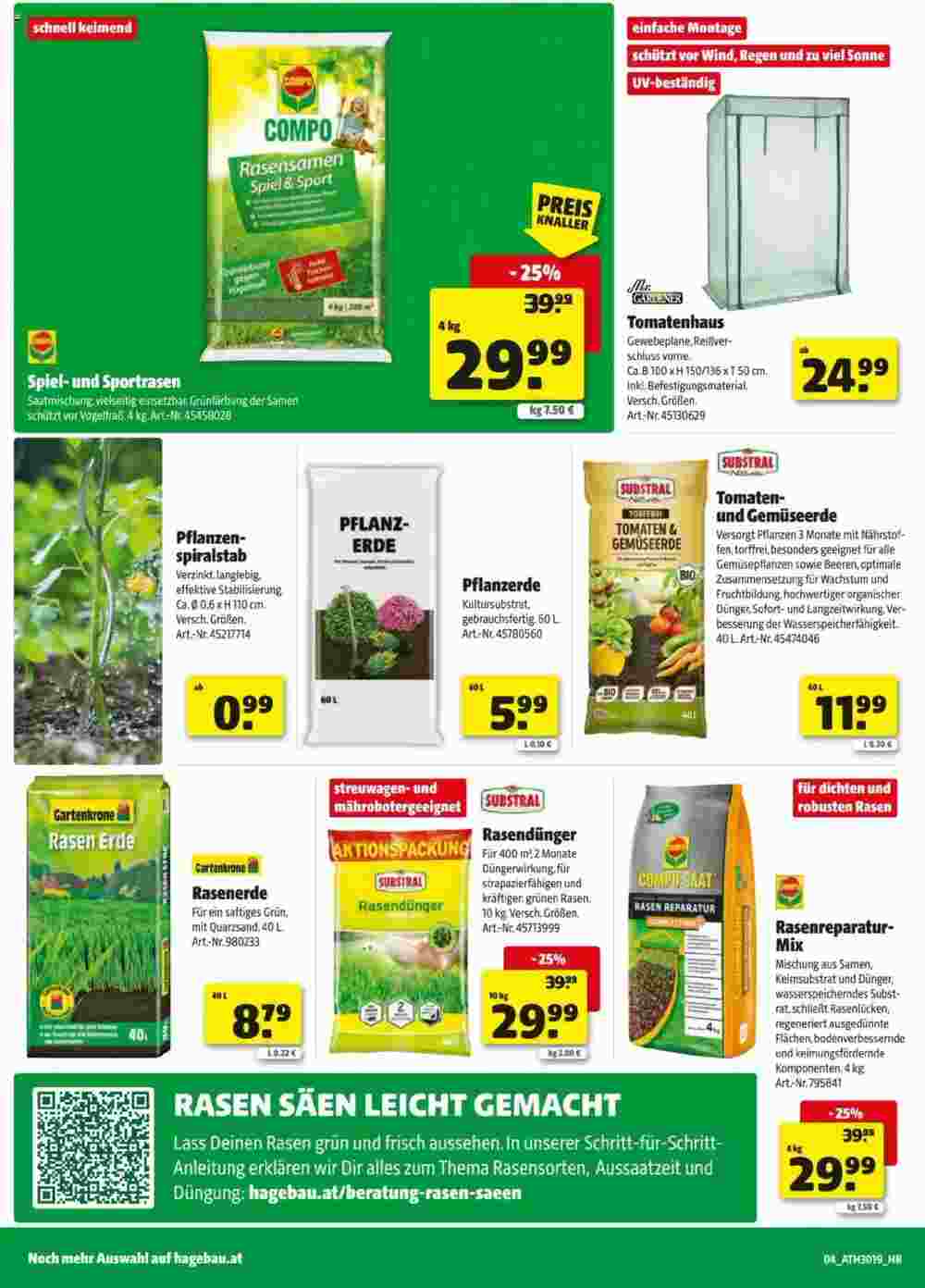Hagebau Flugblatt (ab 07.05.2025) - Angebote und Prospekt - Seite 4