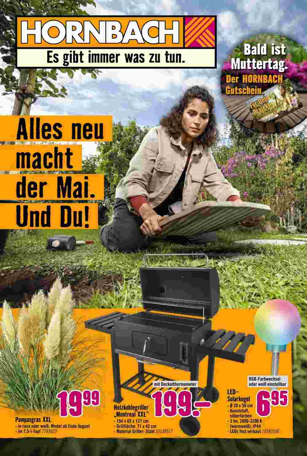 Hornbach Flugblatt (ab 07.05.2025) - Angebote und Prospekt - Seite 1