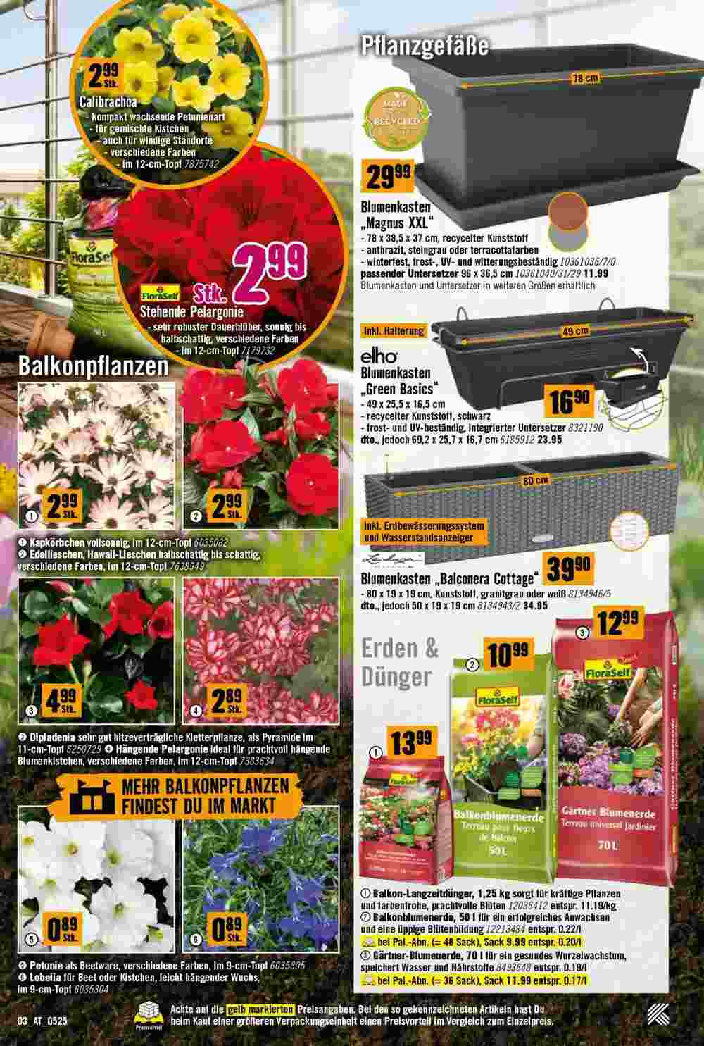 Hornbach Flugblatt (ab 07.05.2025) - Angebote und Prospekt - Seite 3