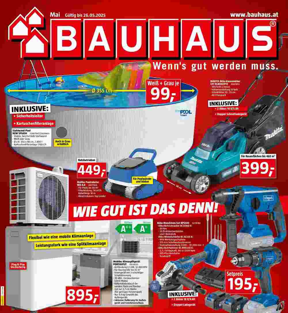 Bauhaus Flugblatt (ab 07.05.2025) - Angebote und Prospekt - Seite 1