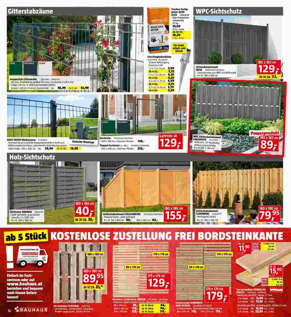 Bauhaus Flugblatt (ab 07.05.2025) - Angebote und Prospekt - Seite 12