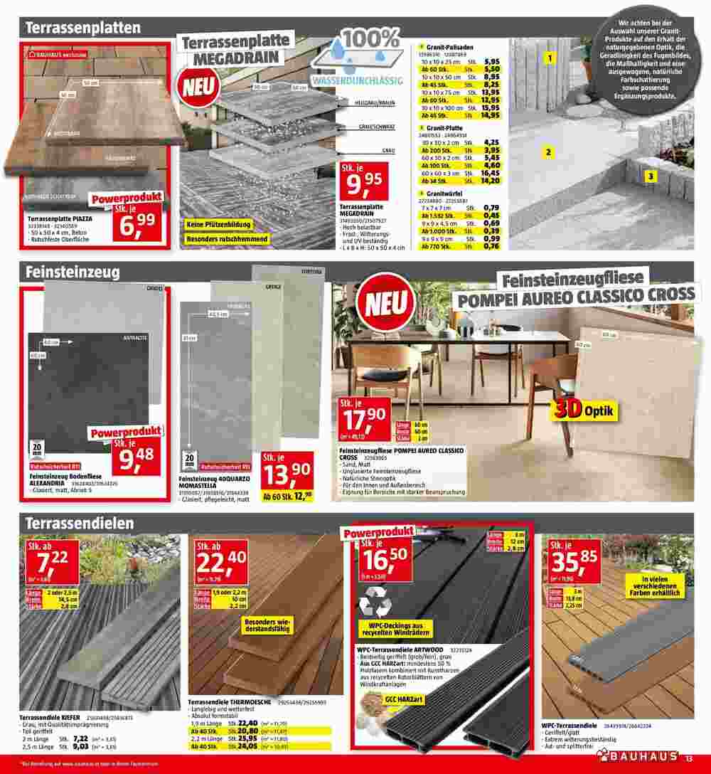 Bauhaus Flugblatt (ab 07.05.2025) - Angebote und Prospekt - Seite 13