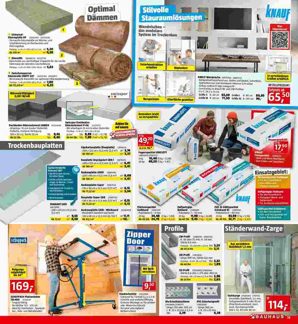 Bauhaus Flugblatt (ab 07.05.2025) - Angebote und Prospekt - Seite 19