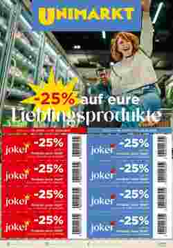 Unimarkt Flugblatt (ab 07.05.2025) - Angebote und Prospekt