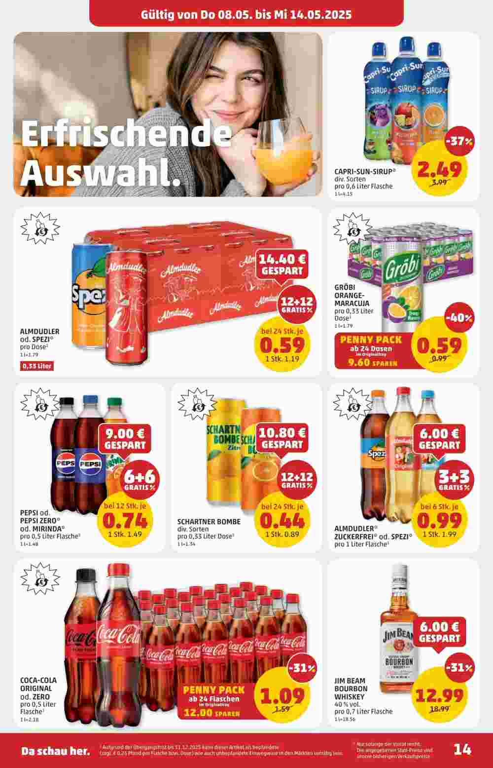 PENNY Flugblatt (ab 08.05.2025) - Angebote und Prospekt - Seite 14