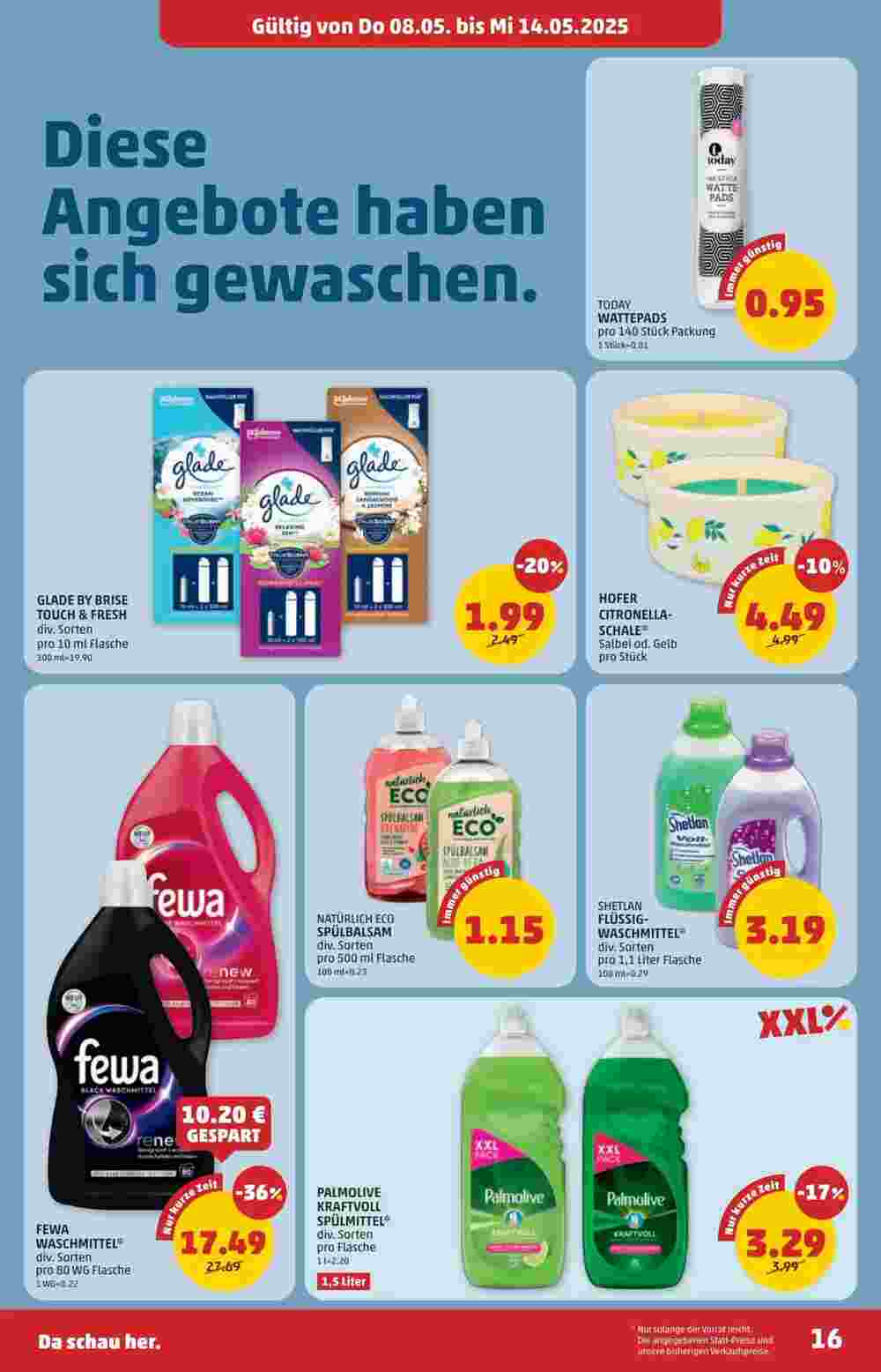 PENNY Flugblatt (ab 08.05.2025) - Angebote und Prospekt - Seite 16