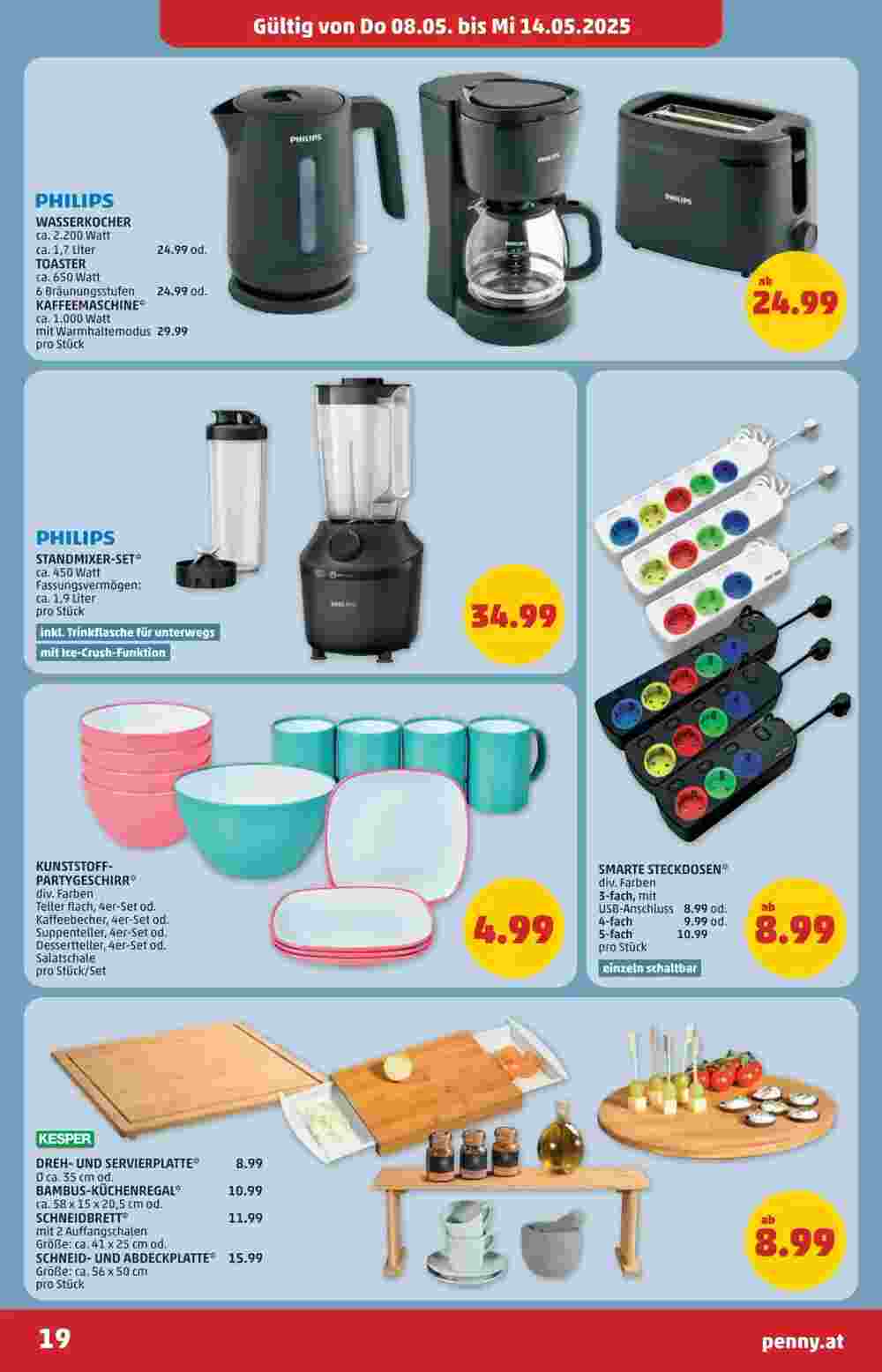 PENNY Flugblatt (ab 08.05.2025) - Angebote und Prospekt - Seite 19