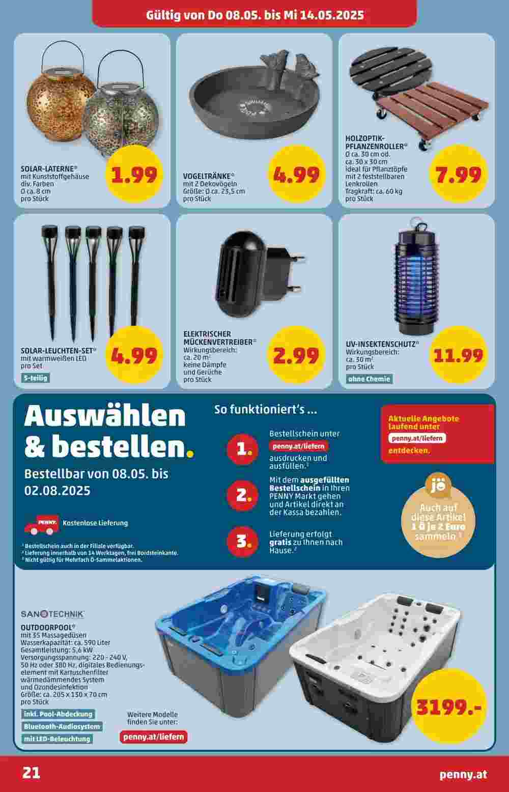 PENNY Flugblatt (ab 08.05.2025) - Angebote und Prospekt - Seite 21