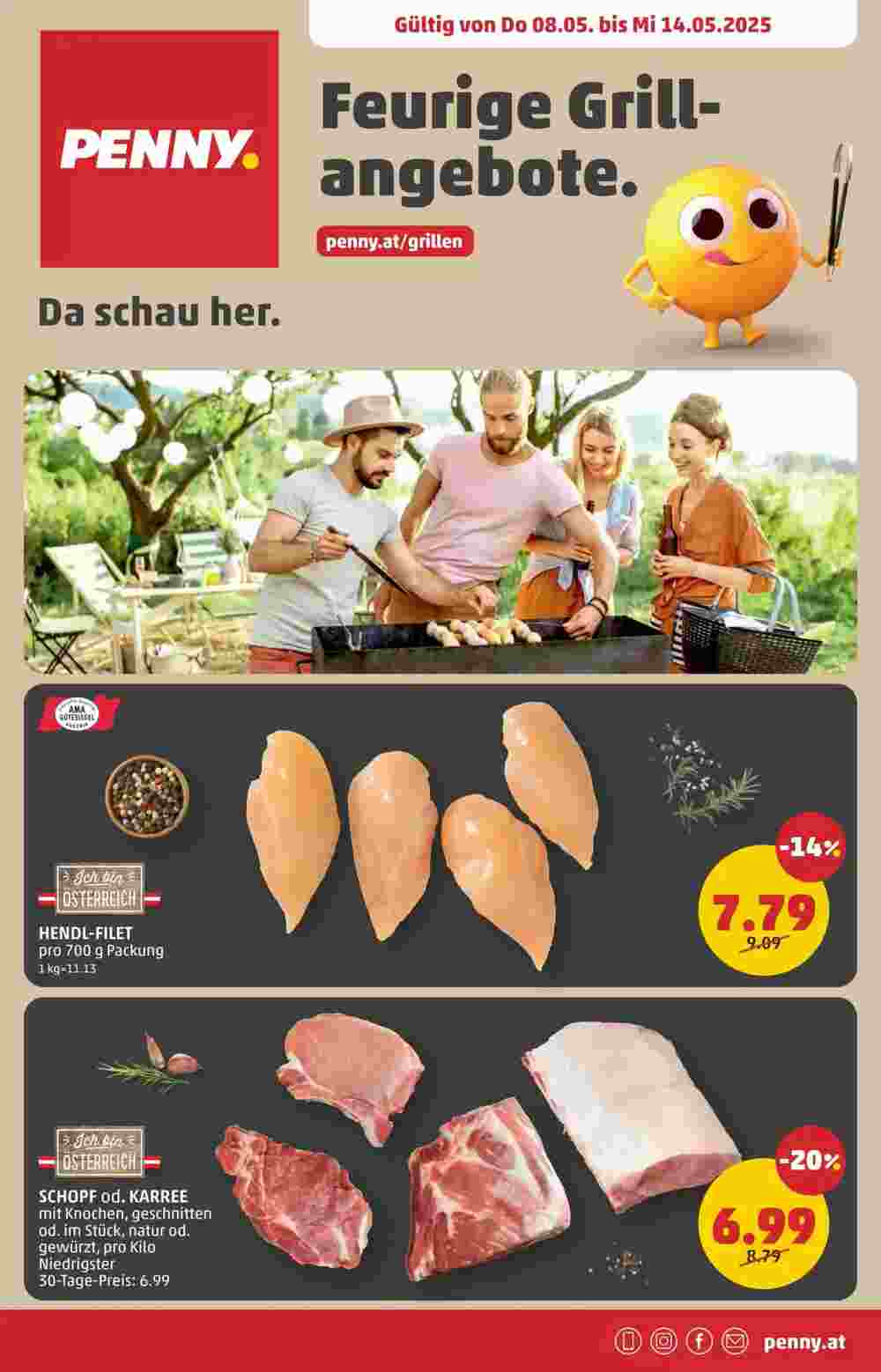 PENNY Flugblatt (ab 08.05.2025) - Angebote und Prospekt - Seite 1